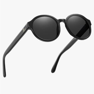 New Polarized UV Retro Vintage Style Round Women's Sunglasses